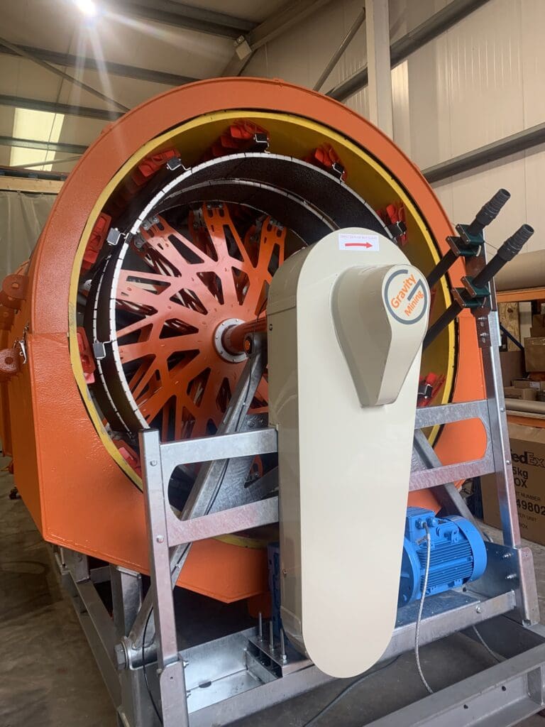 Gravity Mining's new MGS machine